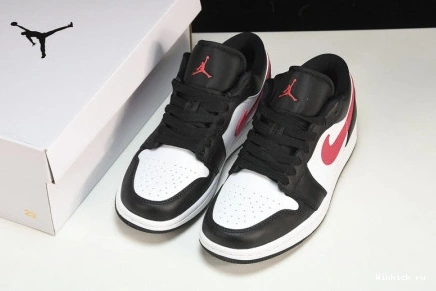 Red Black Siren Low 1 Jordan 0817